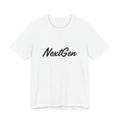 NextGen Script Tee — Youthful Minimalist Graphic T-Shirt